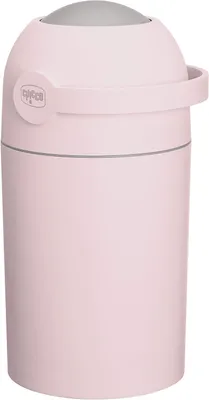 Obrázek produktu pro Kbelík na plenky - odpadkový koš pro miminka - bez zápachu - univerzální sáčky - 25 litrů - růžový