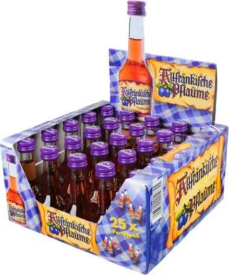 Immagine prodotto di Vecchia prugna di Franconia con succo di frutta liquore 20ml confezione da 25 pezzi