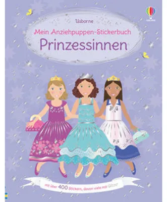 Obrázok produktu pre Mein Anziehpuppen-Stickerbuch: Prinzessinnen