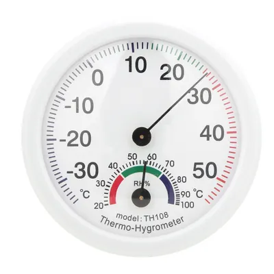 Image de Mesureur de température et d'humidité,Mesureur de température et d'humidité domestique,Thermomètre hygromètre,Hygromètre de température,Outil de mesure de la température