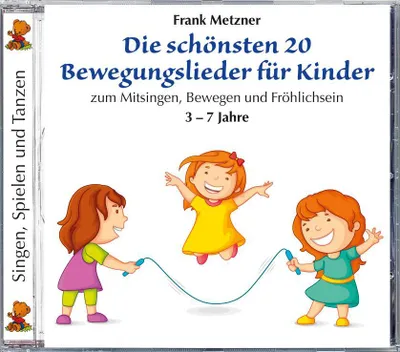 Produktbild von Die schönsten 20 Bewegungslieder für Kinder