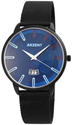 Produktbild von Herrenuhr Edelstahl AK1754 Mineralglas