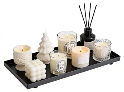 Productafbeelding van Rechthoekig Metaal Dienblad voor Decoratie