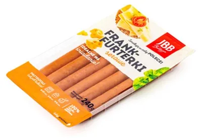 Zdjęcie produktu dla Frankfurterki serowe 240 g JBB