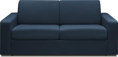 Produktbild von Vente-unique COGLIO, Sofabett, Wohnzimmer, Blau, 3 Sitz(e), Blau, Polyester