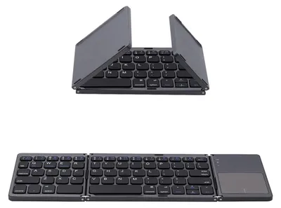 Immagine prodotto di Tastiera pieghevole senza fili - Bluetooth 5.0 - Touchpad - Compatta