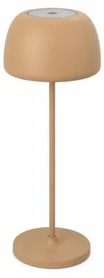 Productafbeelding van Reality Leuchten LED-tafellamp, oplaadbaar, beige, IP44, 2W, 250lm, warm wit (3000K), touchdimmer met USB-C