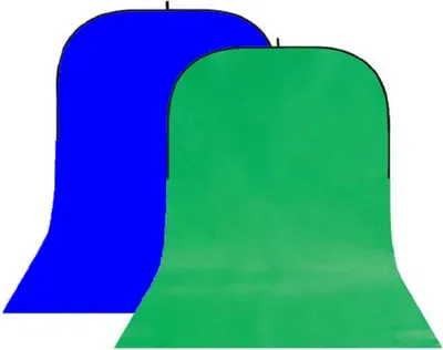 Zdjęcie produktu dla StudioKing BBT-10-07 Tło zielono-niebieskie 150x400 cm