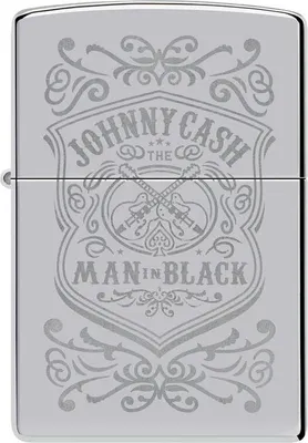 Produktbild von Johnny Cash Feuerzeug Unisex Zippo - Man In Black Standard Standard