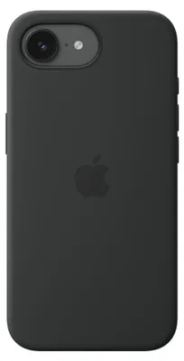 Produktbild von iPhone 17e/16e Silicone Case mit MagSafe – Schwarz