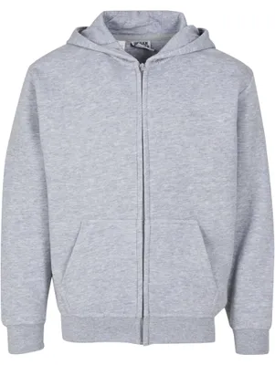 Immagine prodotto di Dětská mikina na zip Urban Classics Kids Basic Essential Zip Hoody heathergrey - 122/128