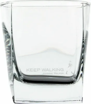 Produktbild von Johnnie Walker Whisky Tumbler, Whiskyglas, kubisch, Glas, Transparent, 300 ml