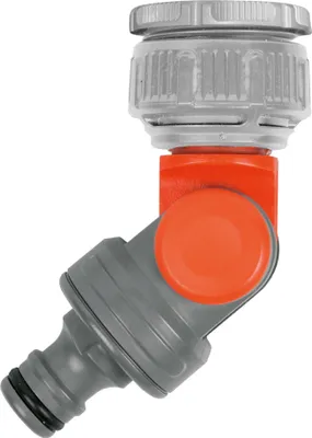 Image de Raccord de robinet coudé Gardena pour robinet d'eau de 21mm (G 1/2), 689023