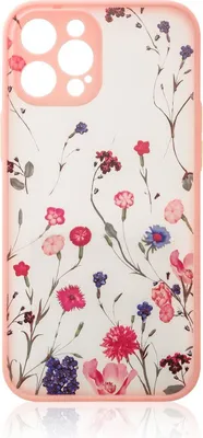 Obrázek produktu pro Designové pouzdro "Flower" kryt mobilního telefonu ochrana fotoaparátu kompatibilní s iPhone 13 Pro Pink
