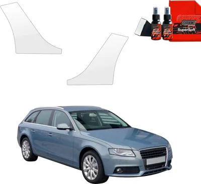 Produktbild von 2in1 Schutzfolie für hinteren & vorderen Seitenschwelle - Audi A4 B8 Avant (2007-2011) Grizz Protector