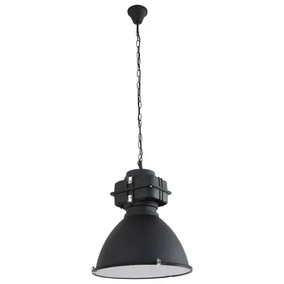 Produktbild von Steinhauer Pendelleuchte Hängeleuchte Densi Schwarz Glas Metall Höhenverstellbar