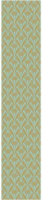 Produktbild von Vorgekleisterte Vliestapete – SKANDINAVISCHER ART-DECO-STIL AQUAMARINE – 1 Rolle à 300 x 60 cm