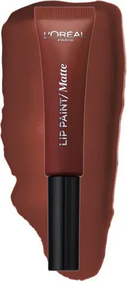 Produktbild von L’Oréal Paris Make-Up Designer Infallible Lip Paint, Nacktheit, Stripped Brown, Färbung, Frauen, #b14a3e, Matte