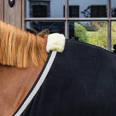 Produktbild von Kentucky Horsewear Abschwitzdecke Plaited Rope Fleecedecke Black 125