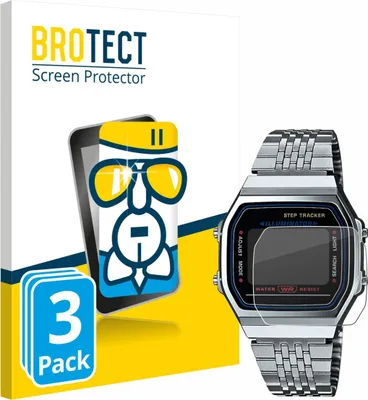 Produktbild von 3x BROTECT Schutzglas für Casio iconic ABL-100WE-1A Schutzfolie Panzer Folie Glas Display Schutz klar