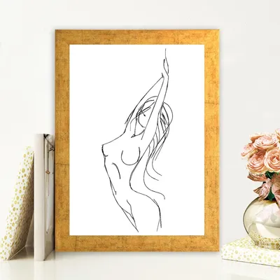 Zdjęcie produktu dla Wallity, AC492426224- HRL4104, Kolorowy, Obraz na płótnie, 24 x 29 cm, Malowanie: 100% MDF