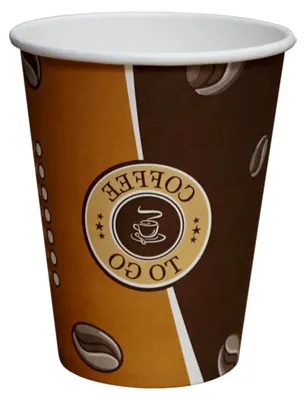 Produktbild von 100 Pappbecher 300 ml / 12 oz Einwegbecher für Kaffee to go in Weiß mit Deckel
