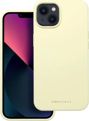 Immagine prodotto di Custodia Roar Cloud Skin - per iPhone 13 Giallo chiaro