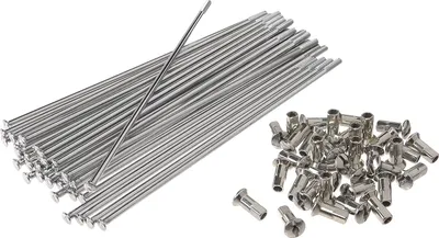 Zdjęcie produktu dla Zestaw: Szprychy na sutki - 177mm M4 w chromie - dla MZ ETZ