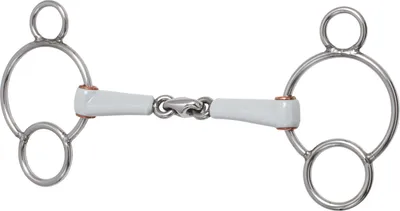 Produktbild von Beris 3-Ring Gebiss, doppelt gebrochen