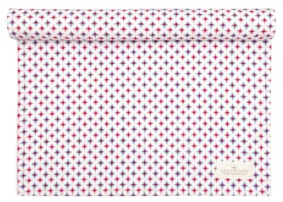 Produktbild von Greengate Novella Tischläufer white 140x45cm