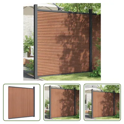 Zdjęcie produktu dla Element ogrodzenia Living Store brązowy 173x186 cm WPC
