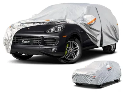 Produktbild von Autoplane Wasserdicht Atmungsaktiv für Porsche Cayenne (2010-2025) Silber