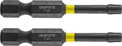 Obrázek produktu pro GRAPHITE Rázové bity TX20 x 50 mm, 2 ks.