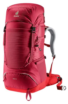 Zdjęcie produktu dla Deuter Fox 40, Wędrówki, Wiśnia (owoc), 1,26 kg, 280 mm, 650 mm