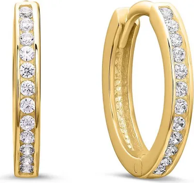 Produktbild von Unique Creolen 333er Gold Zirkonia GE0294