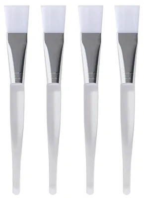 Produktbild von 24 Stück Gesichtsmaskenpinsel, transparente Gesichtsmaskenpinsel, Kosmetik-Make-up-Pinsel