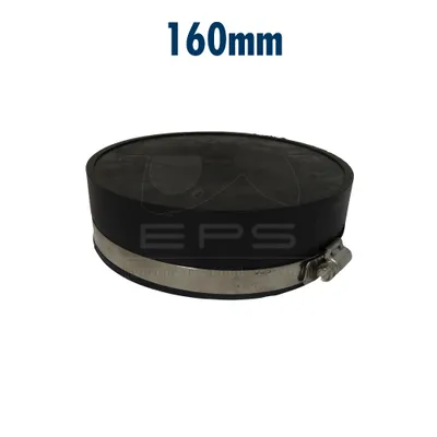 Produktbild von Flexible Endkappe 160 mm für PVC Rohre