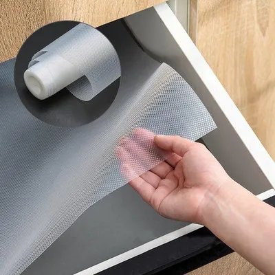Obrázok produktu pre 2-dielna priehľadná protiskluzová rohož s rozmermi 500 x 60 cm – univerzálna rohož do nákladného priestoru, kuchyne a kúpeľne