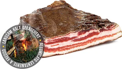 Produktbild von Orig. Bauchspeck L. Moser 4 Monate gereift 1/1 g. Seite ca. 3 kg