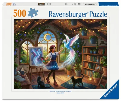 Image de Puzzle pour adultes, 500 pièces - Atelier magique