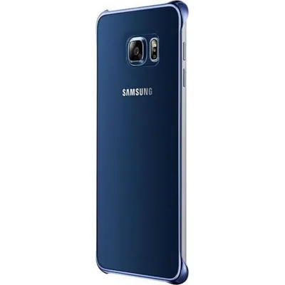 Produktbild von Samsung Clear Cover EF-QG928 für Galaxy S6 Edge+ blau/schwarz