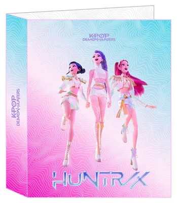 Zdjęcie produktu dla Demon Hunters K-pop – zeszyt z czterema ringami