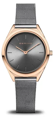 Produktbild von Bering uni Armbanduhr Ultra Slim 31 mm Armband Milanaise 17031-369