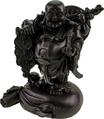 Produktbild von Buddha Figur 17cm - Polyresin Dekofigur für Meditation Zen Skulptur Statue
