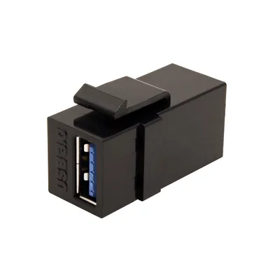 Obrázok produktu pre VALUE 25.99.8207, Plochý, Čierna, USB A, USB A, Samica, Samica