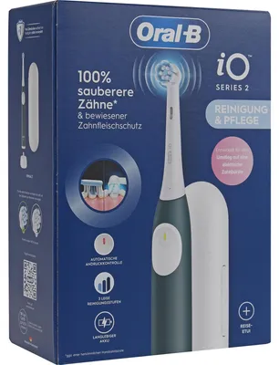 Produktbild von Braun Oral-B iO Series 2 mit Reiseetui Forest Green, Elektrische