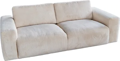 Produktbild von KAWOLA Sofa BODHI 3-Sitzer Cord cremeweiß