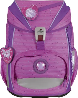 Produktbild von DerDieDas ErgoFlex Light Purple Unicorn Schulranzenset 5-teilig