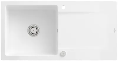 Produktbild von Villeroy & Boch Keramikspüle 333602R1, Siluet 60 Einbauspüle - inkl.