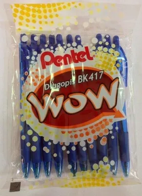 Obrázok produktu pre Balenie Pero 0,7 mm BK417 modré 10 ks.